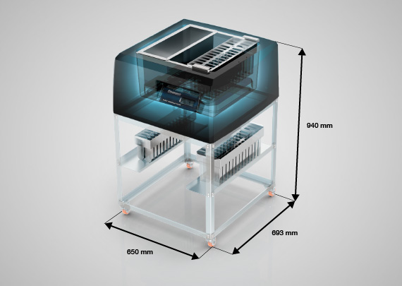 Ice Pop Mini Plant - Set of Machines to Produce Ice Pops