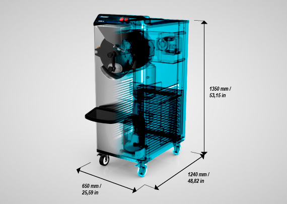 Kit Pro 4 + Fruit Mixer Açaí - Equipo Para La Fabricación de Acaí